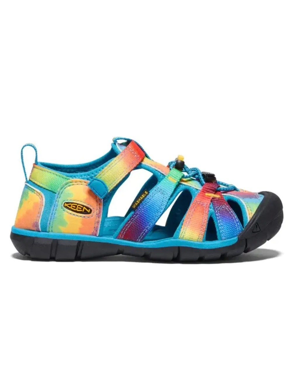 Keen Little Kids Seacamp II CNX  Tie-Dye Sandals 13C Used - Picture 4 of 17